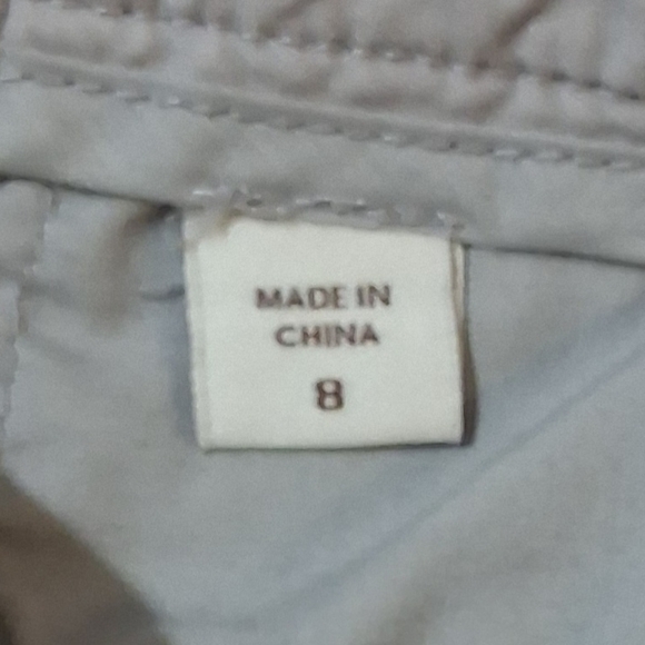 EUC Vintage Coldwater Creek City Fit Sz. 8 Gray Zippered Front Pocket Pants - Picture 9 of 11